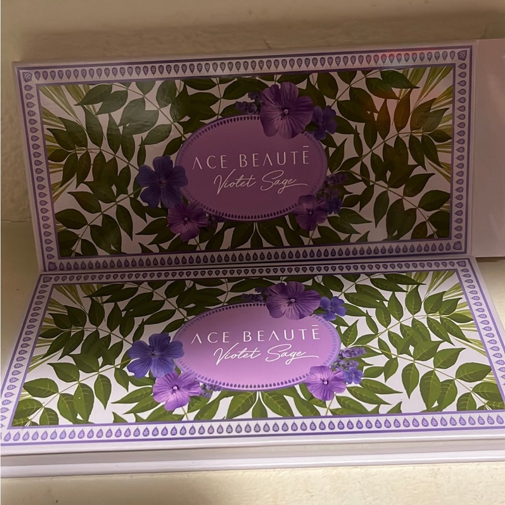 Ace beaute violet sage palette.